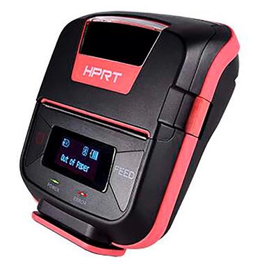 Принтер чеков HPRT HM-E300 мобільний, Bluetooth, USB, червоний+чорний (14656) фото №1