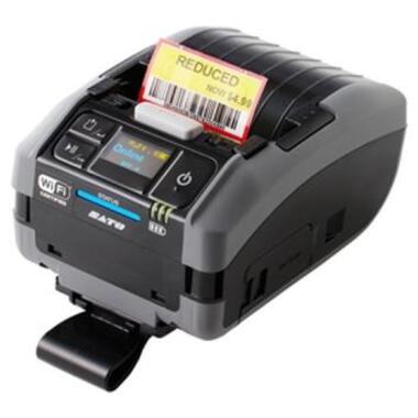 Принтер етикеток SATO PW208NX портативний, USB, Bluetooth, WLAN, Dispenser (WWPW2308G) фото №3