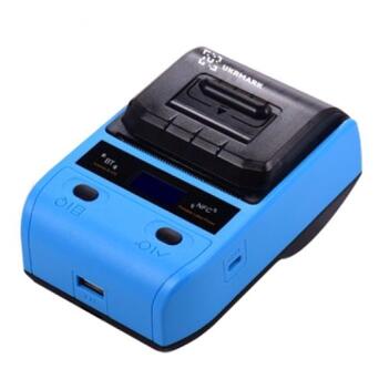 Принтер етикеток UKRMARK AT 10EW USB Bluetooth NFC blue (UMDP23BL) фото №2