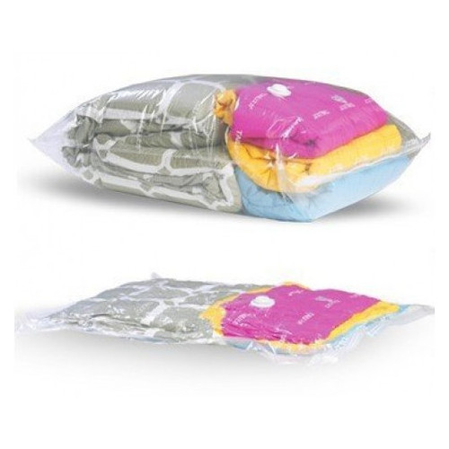 Вакуумные пакеты для хранения одежды вещей Kronos Top 50 х 60 см 5 шт (gr_003000) (gr_003000) фото №1
