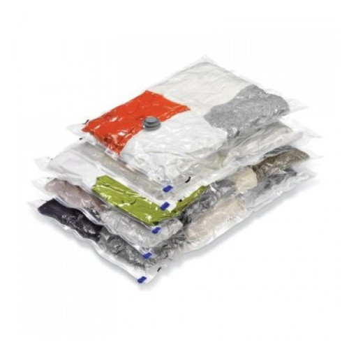 Вакуумные пакеты для хранения одежды вещей Kronos Top 50 х 60 см 5 шт (gr_003000) (gr_003000) фото №2