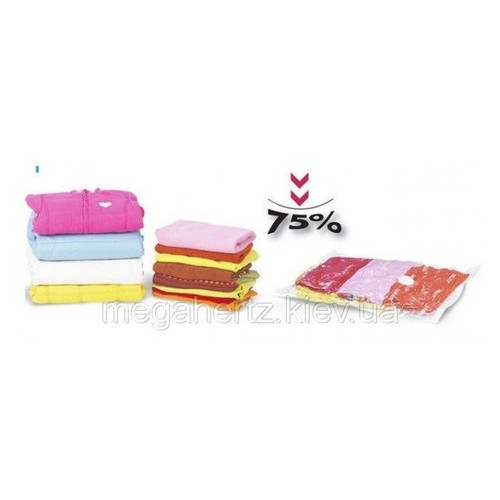 Вакуумные пакеты для хранения одежды и белья 5шт 60х80см Packing List T1000 (77700036) фото №2