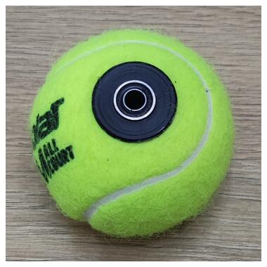Тенісний мяч Троян з втулкою для тенісних тренажерів (TEN02) фото №3