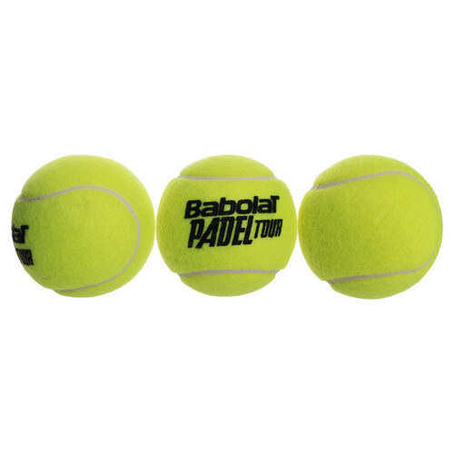М'яч для падіння тенісу Babolat Padel Tour X3 BB501063-113 Салатовий 3шт (60495031) фото №3