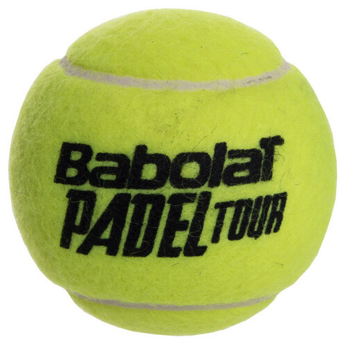 М'яч для падіння тенісу Babolat Padel Tour X3 BB501063-113 Салатовий 3шт (60495031) фото №4