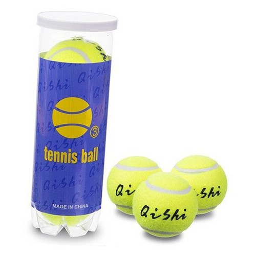М'яч для великого тенісу Teloon T716P3 Салатовий 3шт (60496014) фото №1