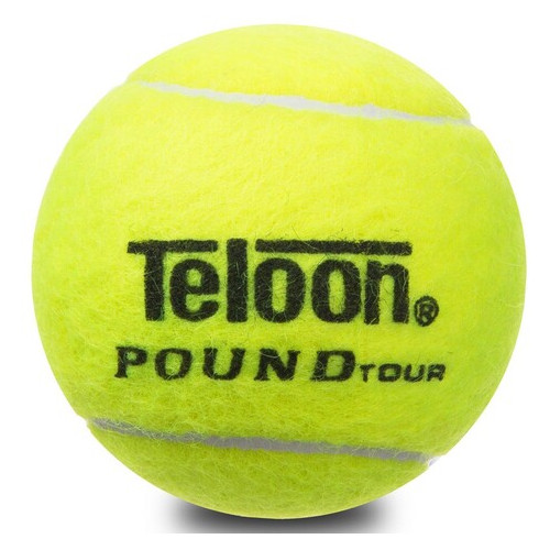 М'яч для великого тенісу Teloon Pound Tour T828P3 Салатовий 3шт (60496035) фото №4