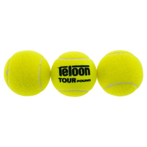 М'яч для великого тенісу Teloon Pound WZT828004 Салатовий 4шт (60496037) фото №3