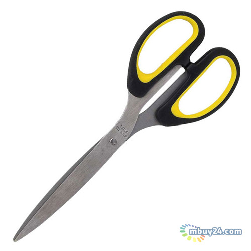 Ножиці з гумовими ручками Buromax 210мм (BM.4521) фото №1