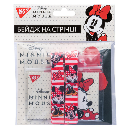 Бейдж Yes на стрічці Minnie Mouse, принт (940235) фото №1