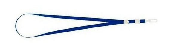 Шнурок із карабіном Buromax синій BM.5425-02 фото №3