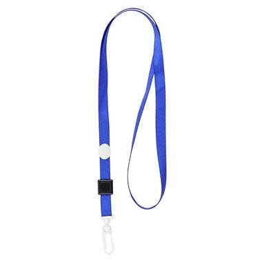 Шнурок для бейджа Axent з карабіном синій (4531-02-A) фото №1