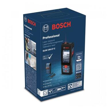 Далекомір лазерний Bosch Professional GLM 150-27 C чохол (0.601.072.Z00) фото №10