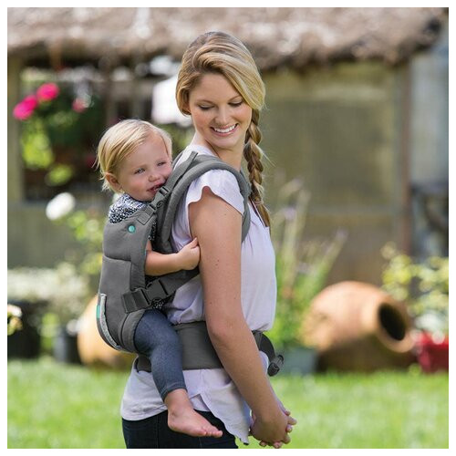 Рюкзак-кенгуру для перенесення малюка з капюшоном Infantino Cuddle Up фото №5