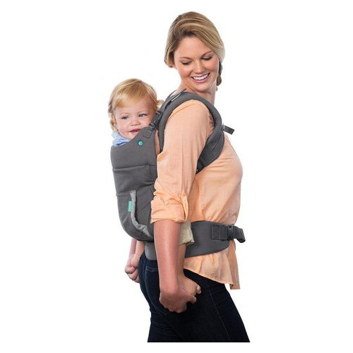Рюкзак-кенгуру для перенесення малюка з капюшоном Infantino Cuddle Up фото №8