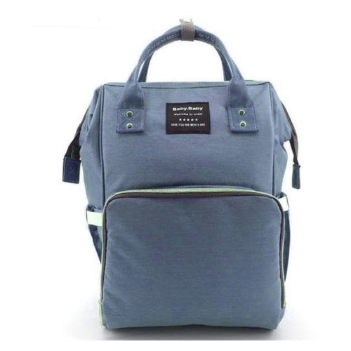 Сумка-рюкзак для мам Baby Bag 5505 синій фото №1