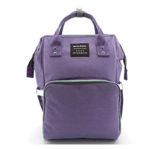 Сумка-рюкзак для мам Baby Bag 5505 фиолетовый фото №1
