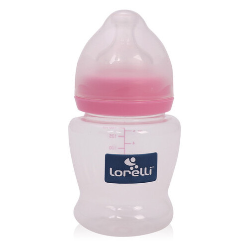 Ручний молоковідсмоктувач Lorelli з пляшкою 120 мл Рожевий фото №2