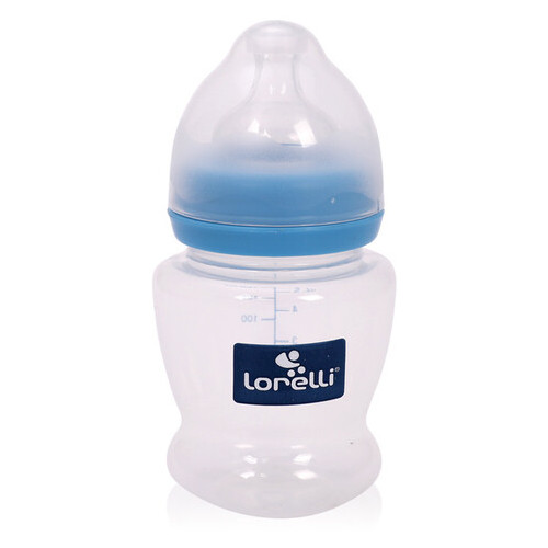 Ручний молоковідсмоктувач Lorelli з пляшкою 120 мл Синій фото №2
