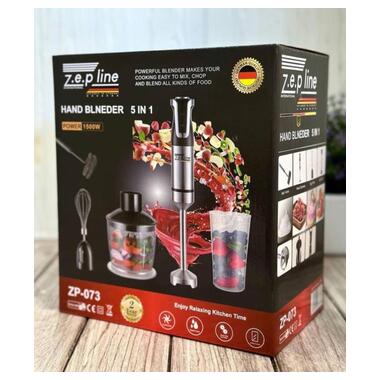 Погружной блендер 5в1 XPRO ZP-073 Черный (42117-ZP-073_967) фото №10