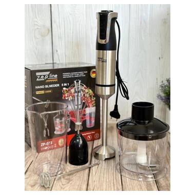 Погружной блендер 5в1 XPRO ZP-073 Черный (42117-ZP-073_967) фото №1