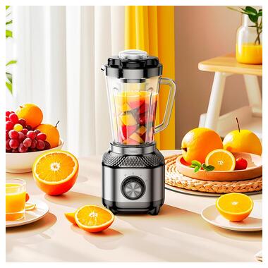 Блендер Hoco electric juicer blender HE32 черный фото №8