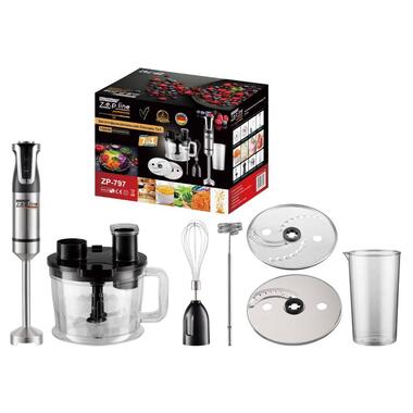 Блендер погружной в наборе Zepline ZP-797 1500 Вт черный фото №1