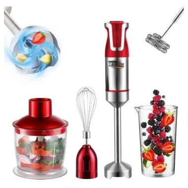 Погружной блендер Zepline ZP-074 красный (47632-ZP-074_1036) фото №4