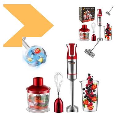 Погружной блендер Zepline ZP-074 красный (47632-ZP-074_1036) фото №2