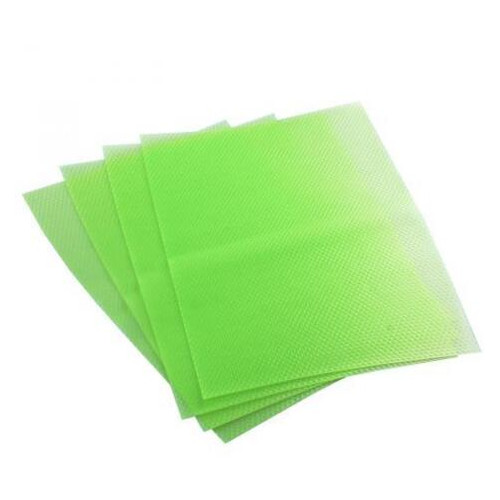 Антибактеріальні килимки Supretto для холодильника 4 шт. зелений (50760002) фото №1