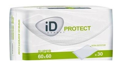 Гигиенические пеленки iD Protect Super 60х60 см 30 шт (047902) фото №1