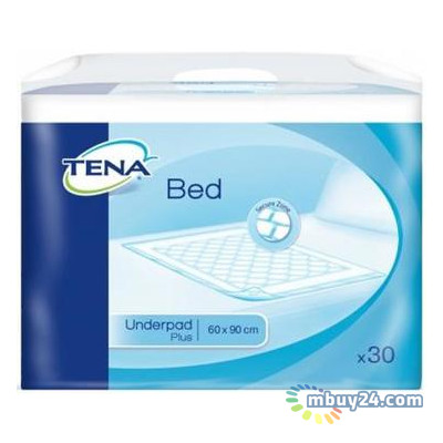 Пелюшки для немовлят Tena Bed Plus 60x90 см 30 шт (7322540800760) фото №1