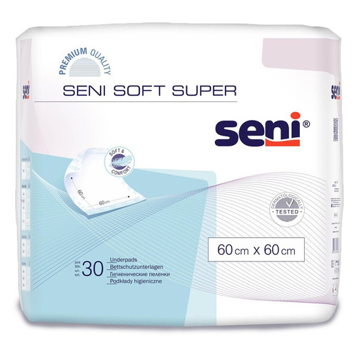 Одноразовые пеленки Seni Soft Super 60х60 см (30 шт) (5900516691288) фото №1