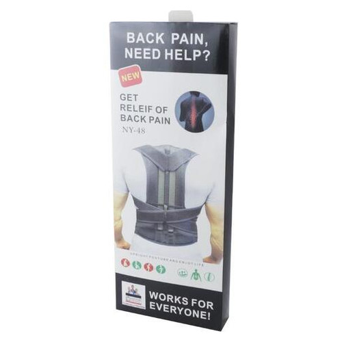 Корсет для коррекции осанки Elite Back Pain Need Help (EL-1155) фото №3