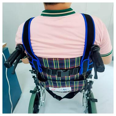 М'який корсет-ремінь Lesko безпеки для інвалідного візка фіксатор фото №3