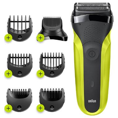 Электробритва Braun Series 3 300BT Black/Green фото №6