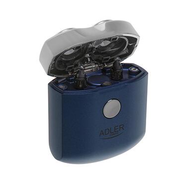 Бездротова електробритва Adler AD-2937 синя фото №4