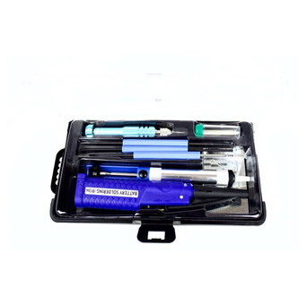 Набір з паяльником Zhongdi на батарейках ZD-972E (7 інструментів у кейсі) фото №2