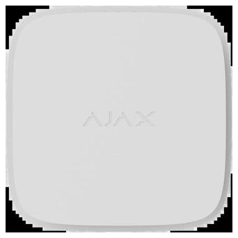 Бездротовий сповіщувач диму та температури  Ajax Ajax FireProtect 2 SB (Heat/Smoke) (8EU) white фото №1