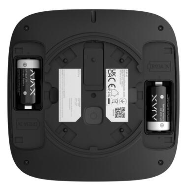 Датчик дыма Ajax EN54 FireProtect Heat/Sounder black фото №6