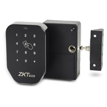 Замок Smart ZKTeco CL10 для шафок з кодовою клавіатурою та зчитувачем EM-Marine карт фото №1