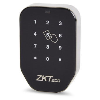 Замок Smart ZKTeco CL10 для шафок з кодовою клавіатурою та зчитувачем EM-Marine карт фото №2