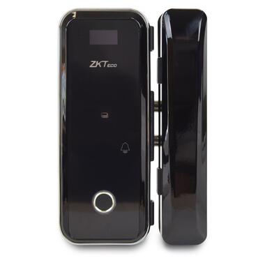 Smart замок ZKTeco GL300W left Wi-Fi для скляних дверей зі сканером відбитку пальця і зчитувачем Mifare фото №1