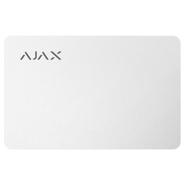 Безконтактна карта Ajax Pass біла 10шт (23500.89.WH) фото №1