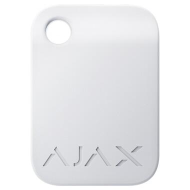 Безконтактний брелок Ajax Tag white 10 шт (23528.90.WH) фото №1