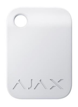 Безконтактний брелок Ajax Tag білий 100шт (000022793) фото №1