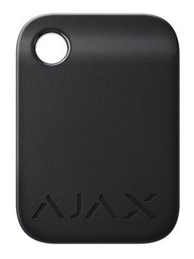 Безконтактний брелок Ajax Tag чорний 100шт (000022611) фото №1