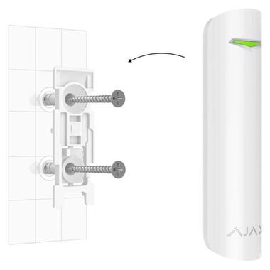 Кронштейн Ajax Smartbracket для DoorProtect White (000020329) фото №4