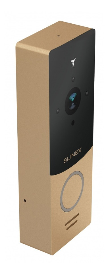 Відеопанель антивандальна Slinex ML-20 IP v2 Чорно-золота фото №2