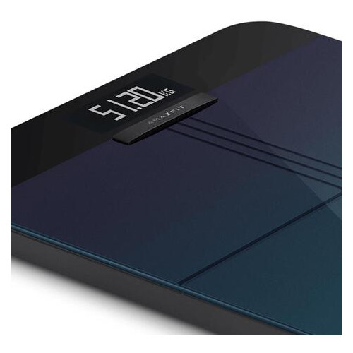 Весы напольные Xiaomi Amazfit Smart Scale Wi-Fi + Bluetooth темно-синий фото №5